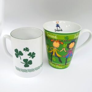 🚫SOLD🚫Irish Coffee Cups Set of 2 Bewley Imports Ireland Gifts under $25